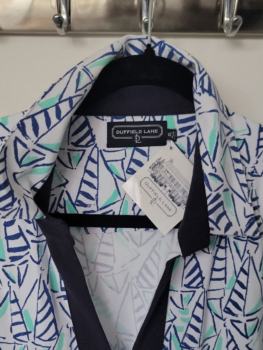 Sailboat Pattern Tunic - Picture 2 of 2